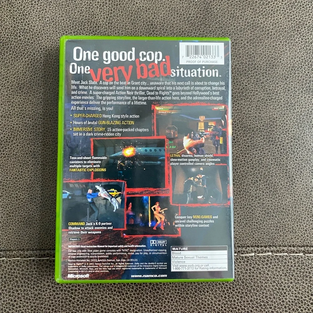 Dead to Rights (Microsoft Xbox, 2002)